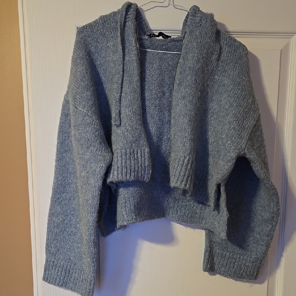 Zara Blue Women's Cardigan